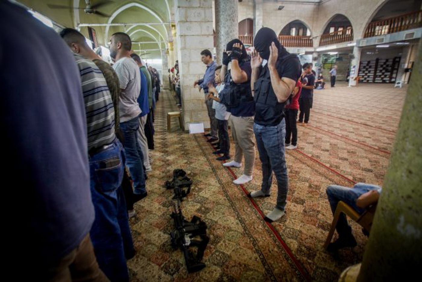 הלווית מחבל שחוסל בעימותים עם צה"ל בגנין