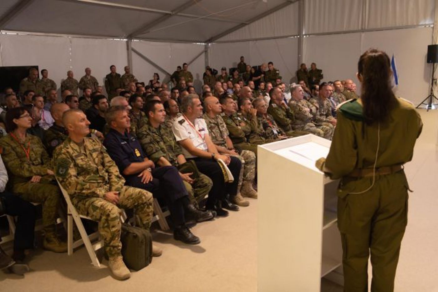 צפו: תצוגת תכלית של צה"ל לרמטכ"לים זרים