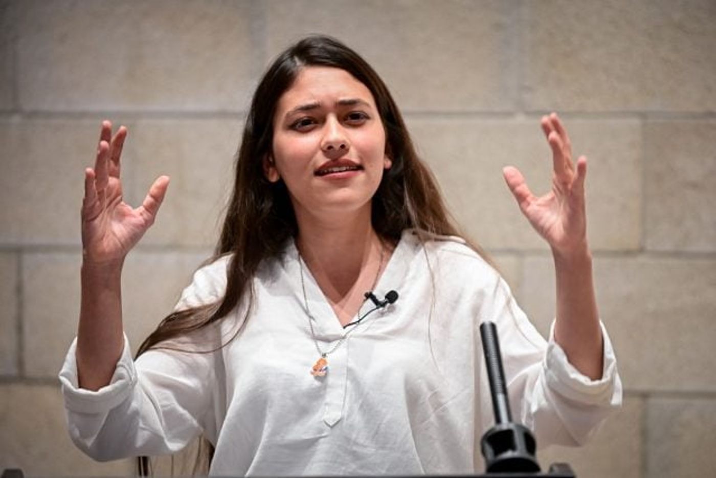 הדר מוכתר. גם היא מנסה לפנות לצעירים חרדים (צילום: אבשלום ששוני, פלאש 90) 