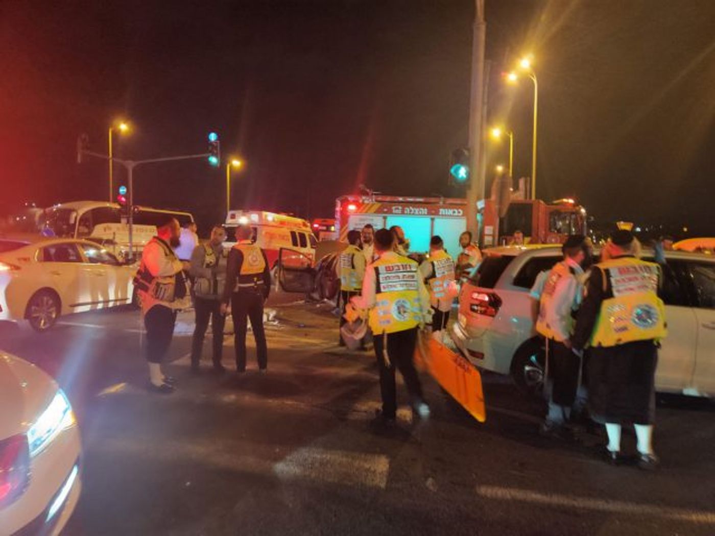 תאונת דרכים סמוך לבית שמש: שישה פצועים
