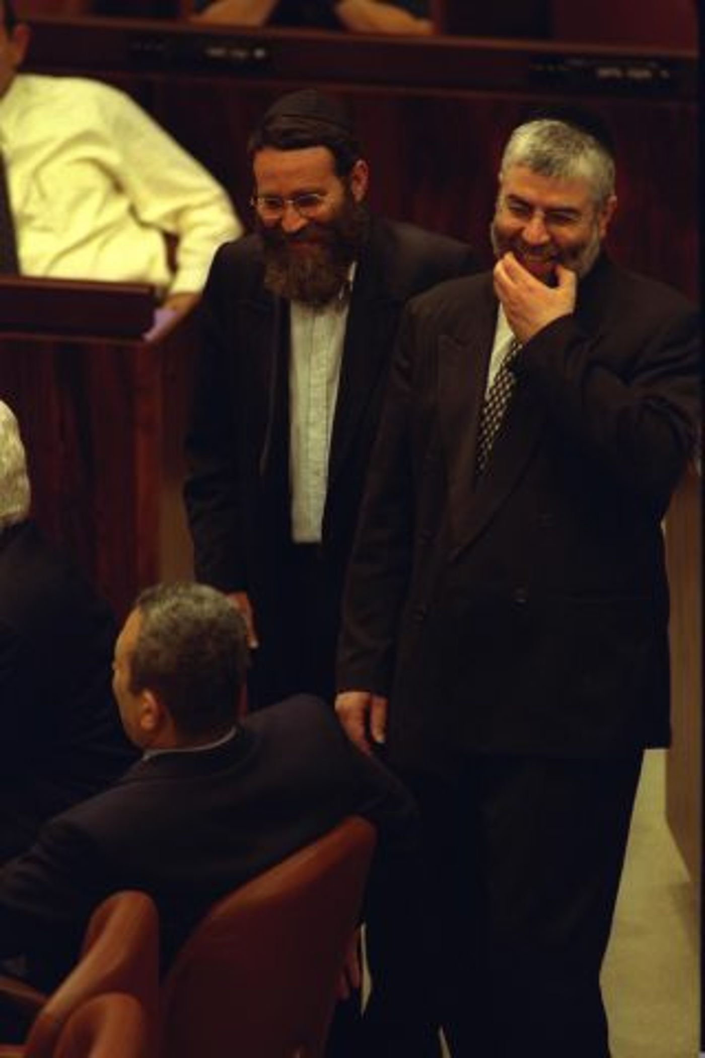 גפני ובניזרי בימי ממשלת ברק (אבי אוחין, לע"ם)