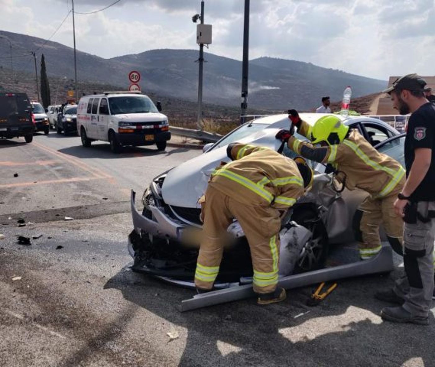 תאונה קטלנית בשומרון: הרוגה ו-5 פצועים ליד רחלים