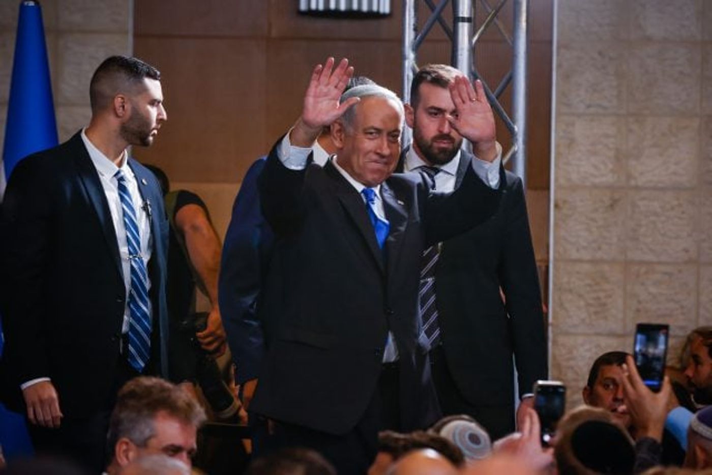 נתניהו: "הבעת אמון אדירה של העם, אדאג לכולם"