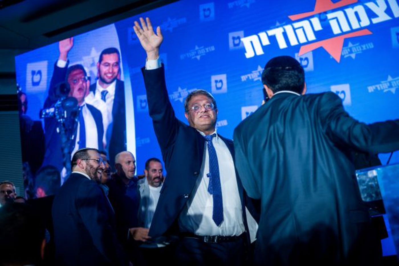 הלילה הגדול של איתמר בן גביר ו'עוצמה' בתמונות. צפו