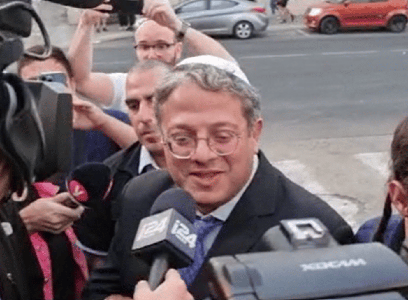 צפו: איתמר בן גביר הגיע לפגישה עם נתניהו