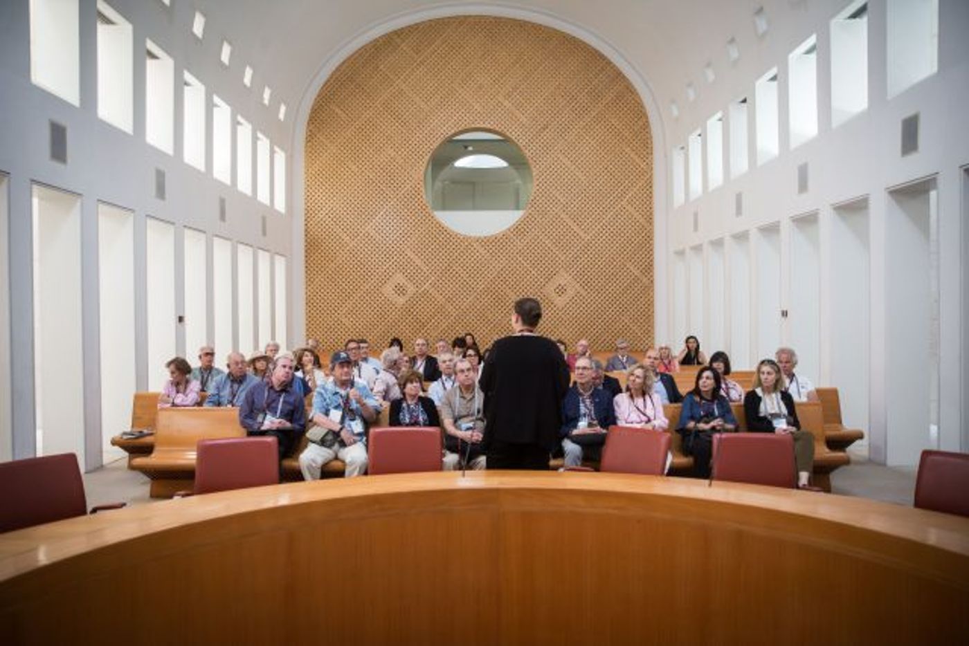 אולם בית משפט, ארכיון