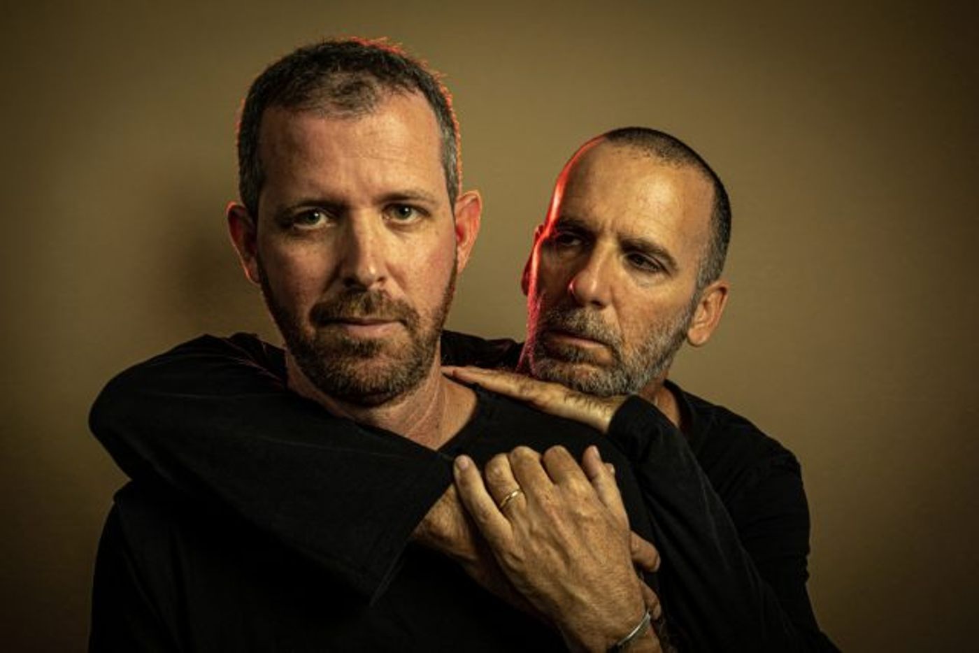 (יאיר שלו עם בועז קונפורטי.
