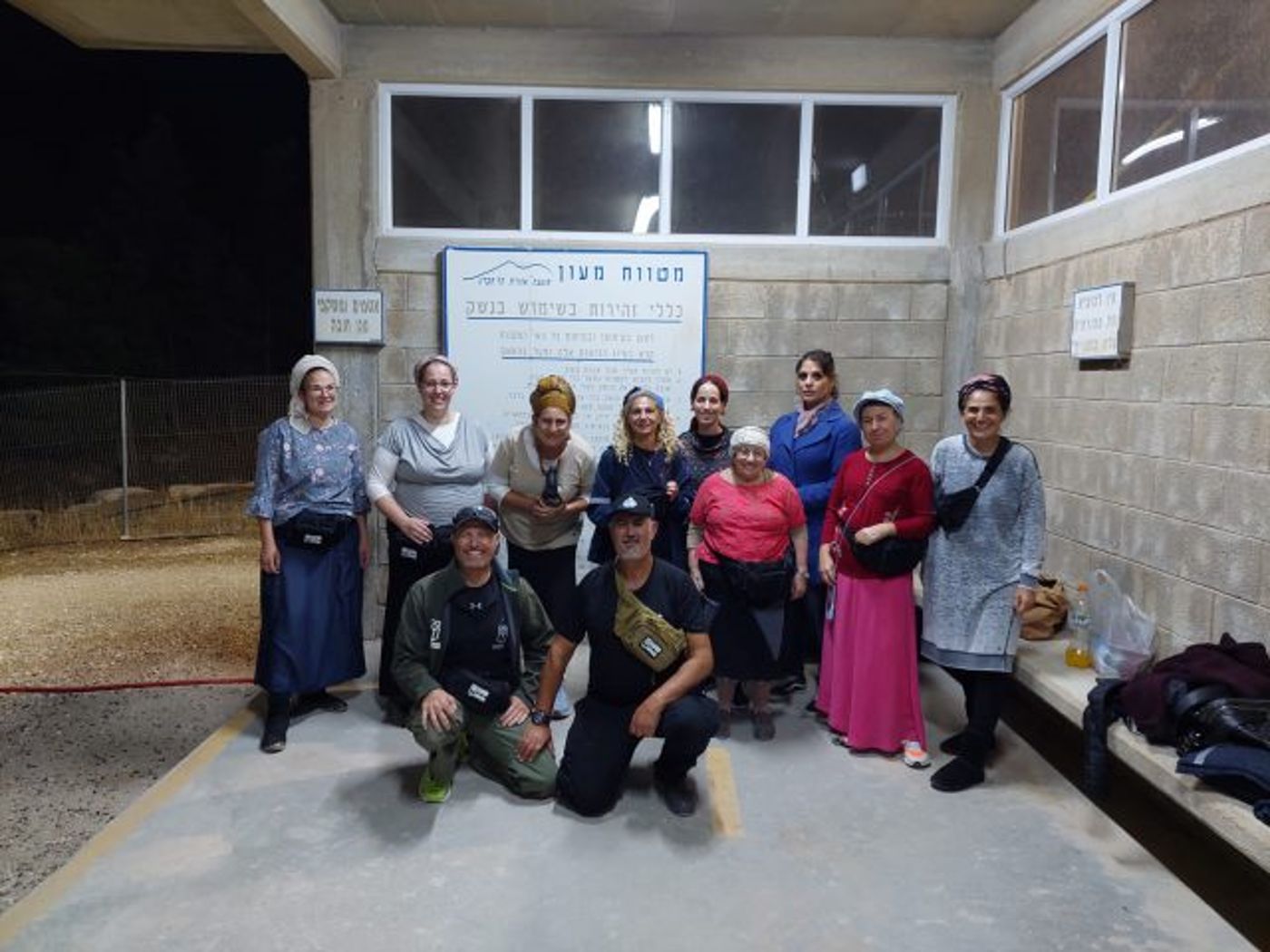 וגם אימונים מתקדמים יותר (באדיבות רינה אריאל)