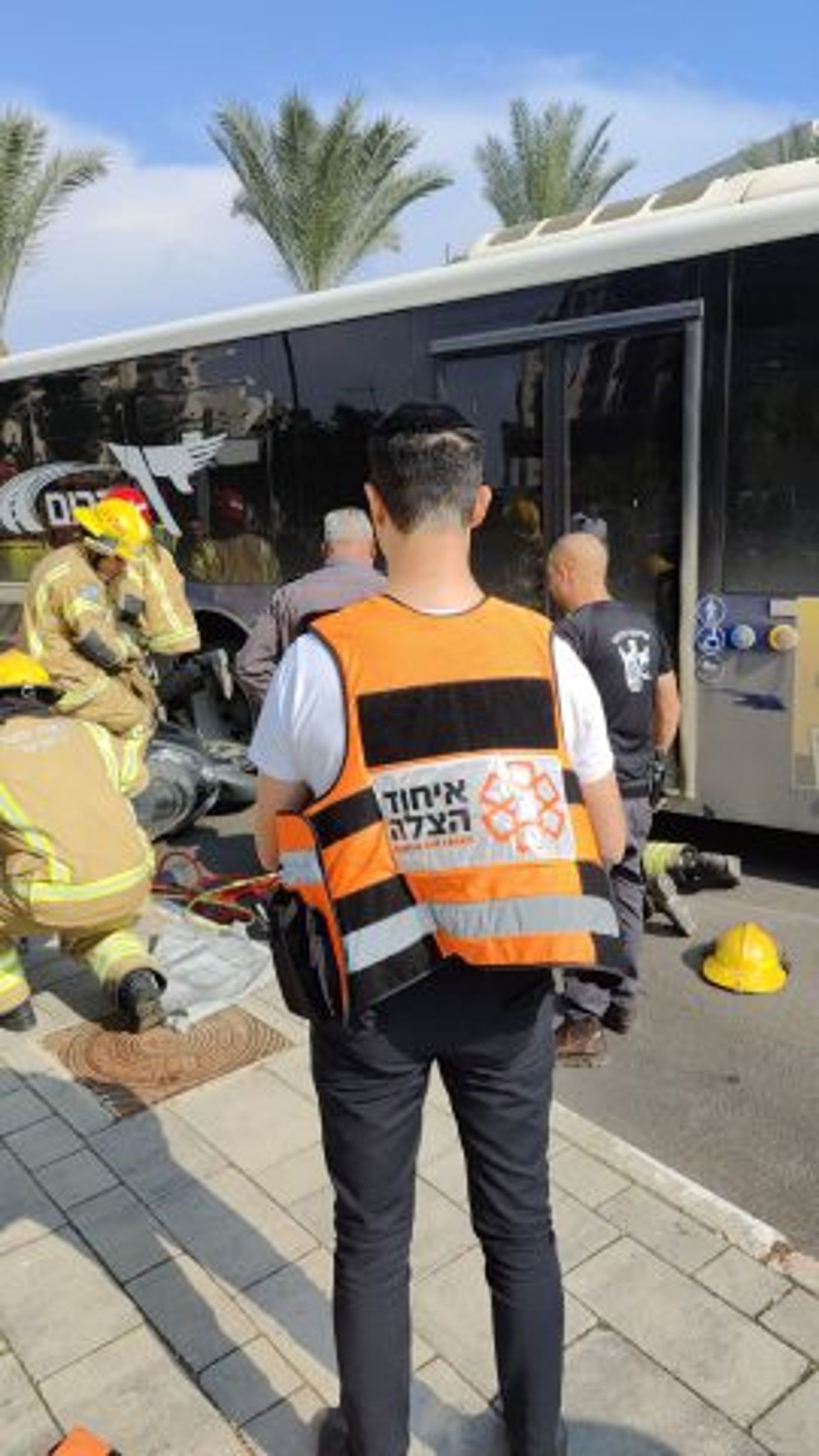 תאונה קטלנית בנתיבות בין רוכב אופנוע לאוטובוס