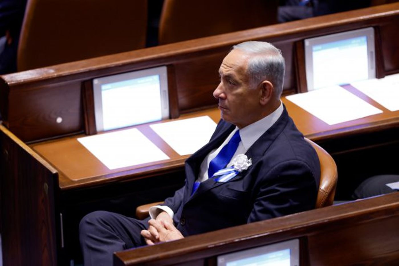 נתניהו בטקס השבעת הכנסת
