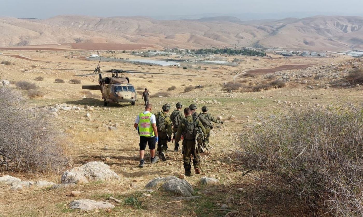 פעיל שמאל התמוטט מהתקף לב בבקעת הירדן