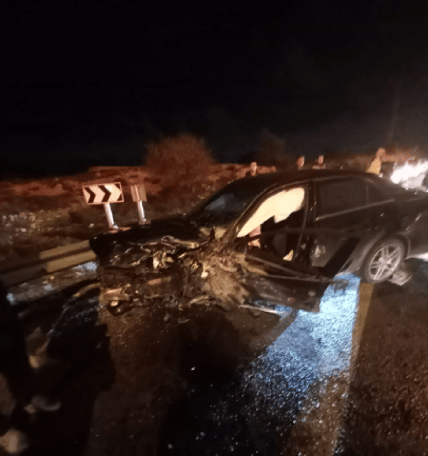 5 פצועים בתאונה קשה בגוש עציון