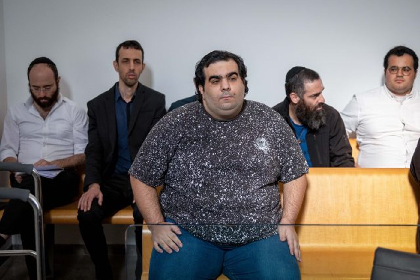 מור ג'אנשווילי בבית המשפט (שיר תורם/פלאש90)