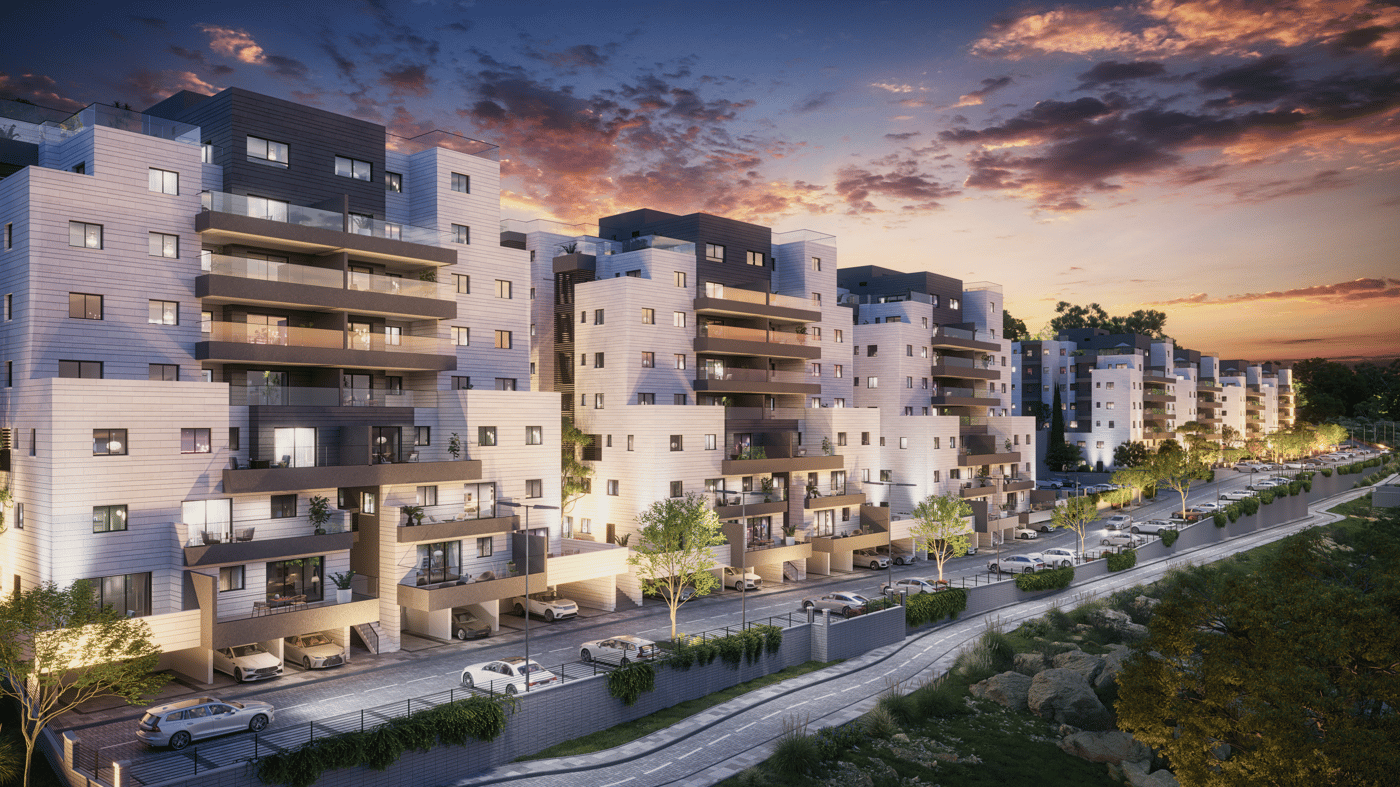 אל מול הנוף: מתחם מגורים חדש הושק ביישוב צופים