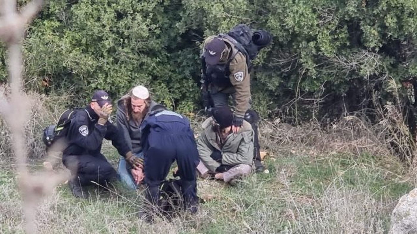 מתיישבים עצורים בחשד להפרת צו שטח צבאי סגור
