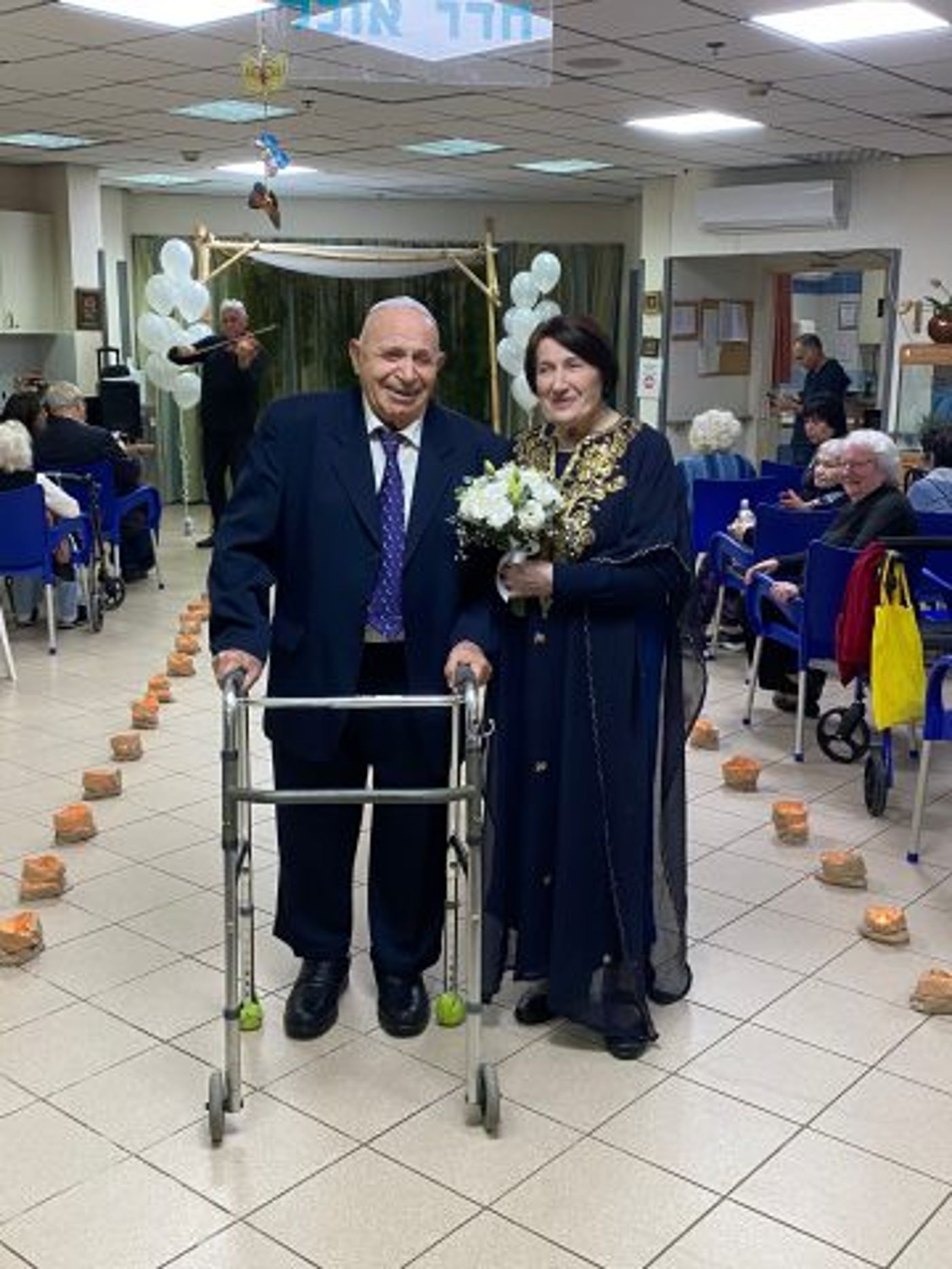 משה ולונה נישאו בגיל 88: "רציתי גבר שישמור עליי"