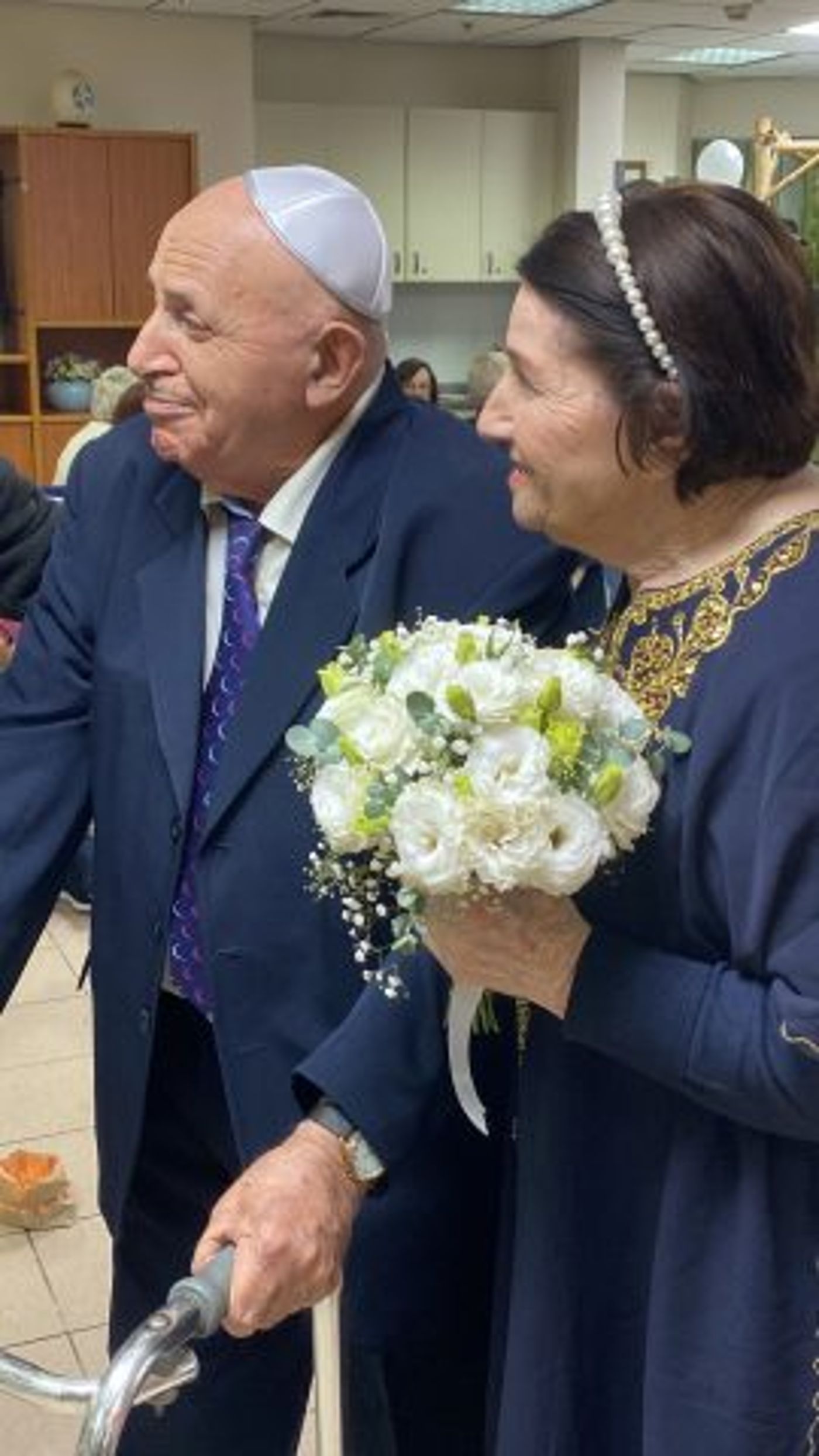 משה ולונה נישאו בגיל 88: "רציתי גבר שישמור עליי"