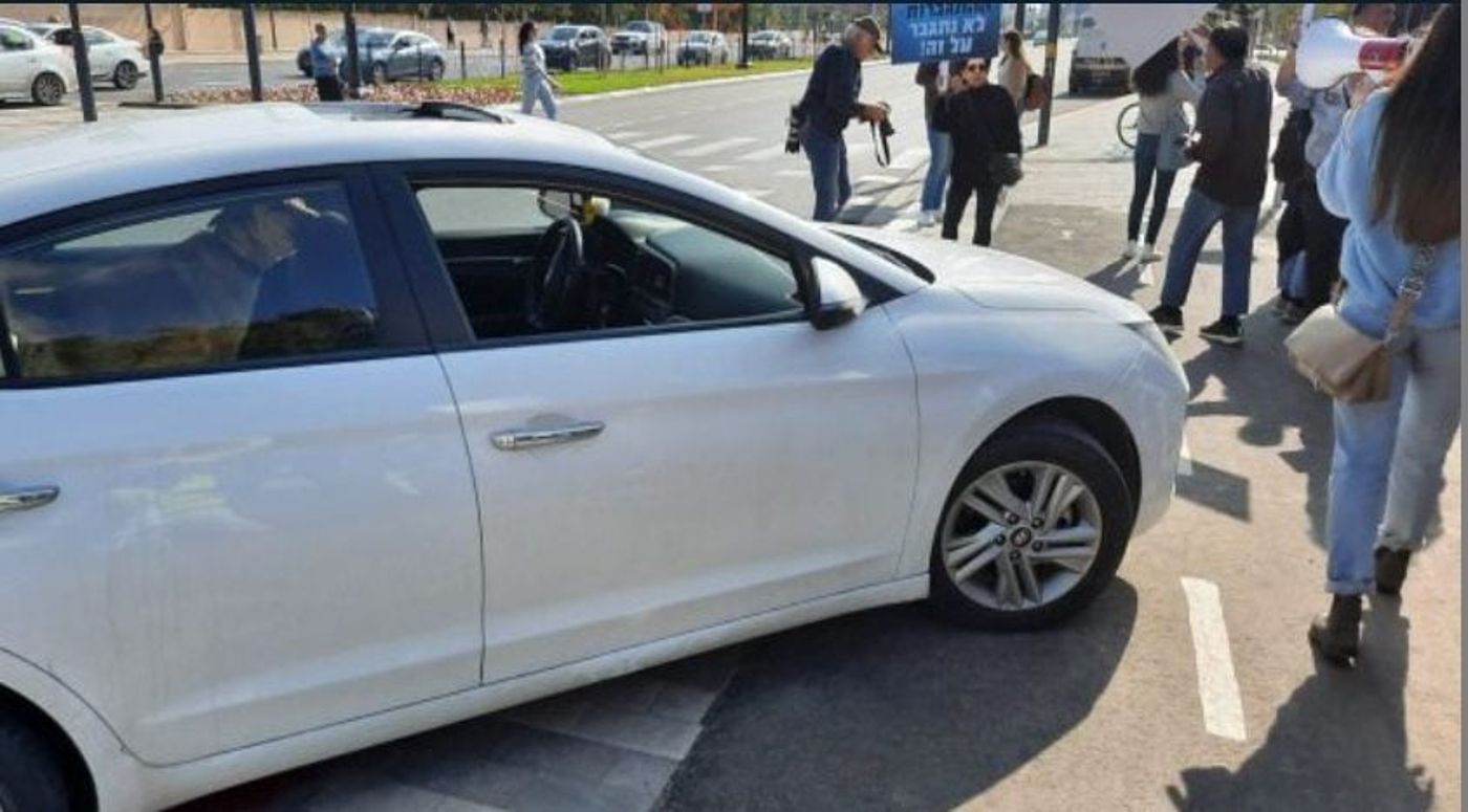 צעק 'נחסל אתכם': הוארך מעצר הנהג התוקף מב”ש