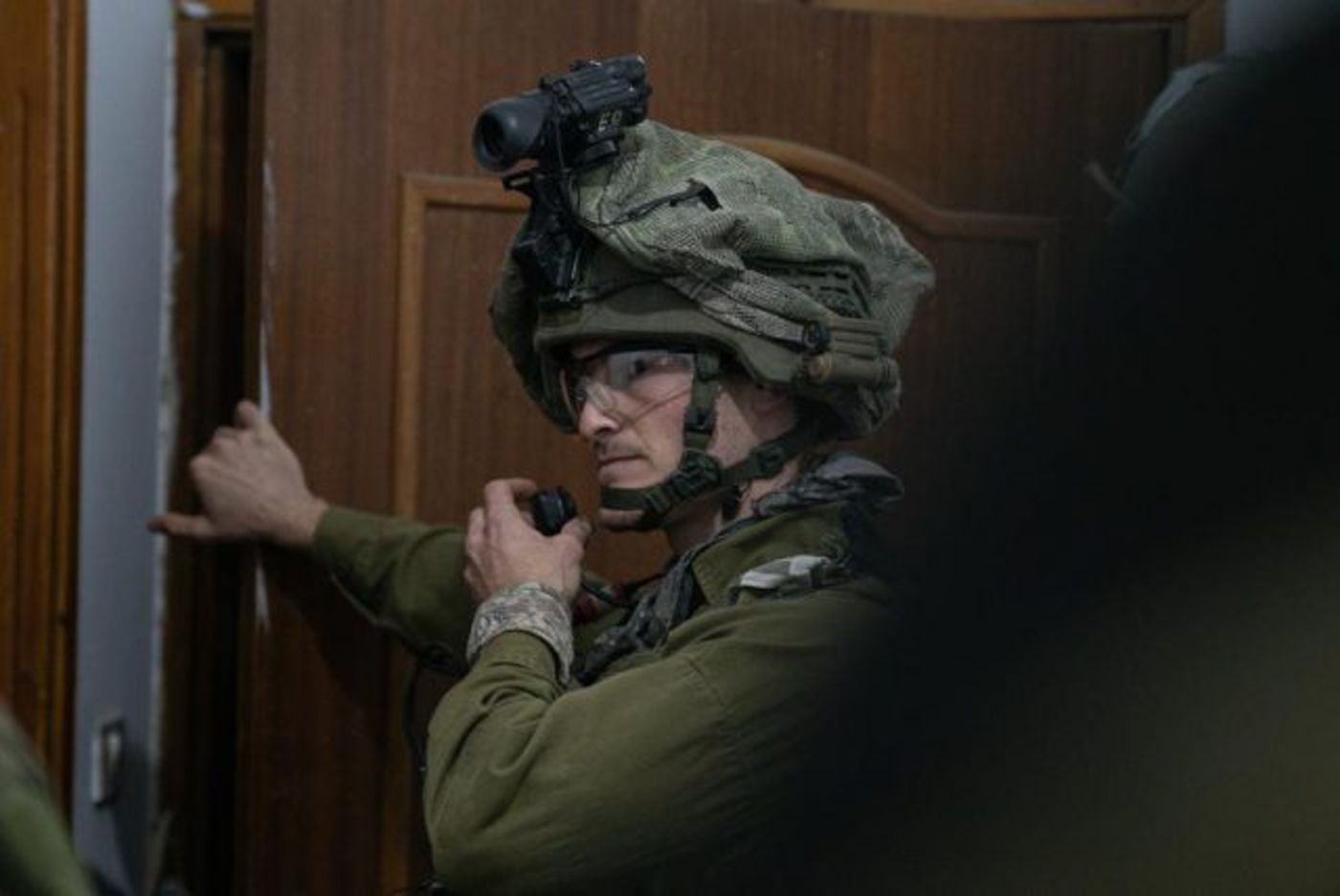 תיעוד מפעילות הכוחות הלילה