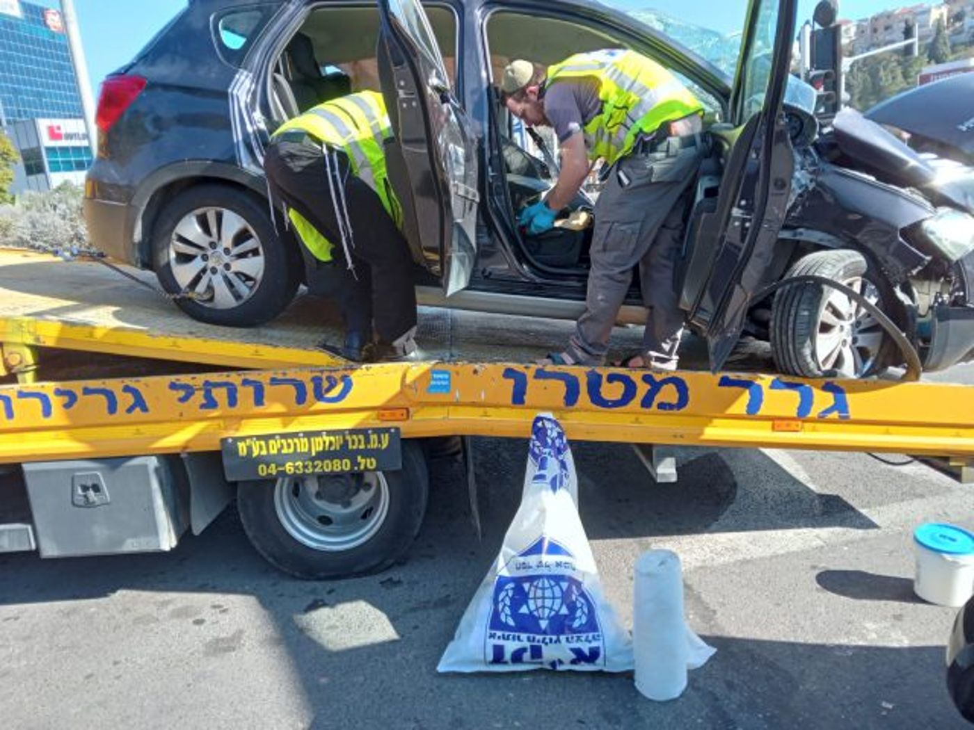 תאונת דרכים ביקנעם (דוברות זק"א)
