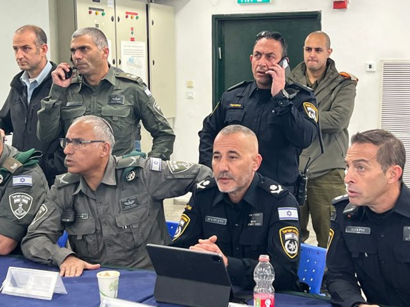 מפקדי מחוז ירושלים בחמ"ל (דוברות המשטרה)