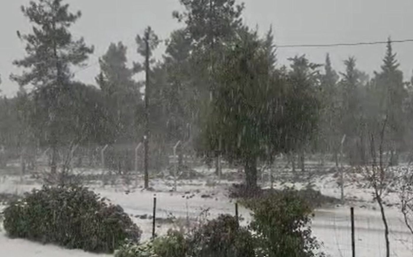 שלג כבד נערם:אלו היישובים בהם אין היום לימודים