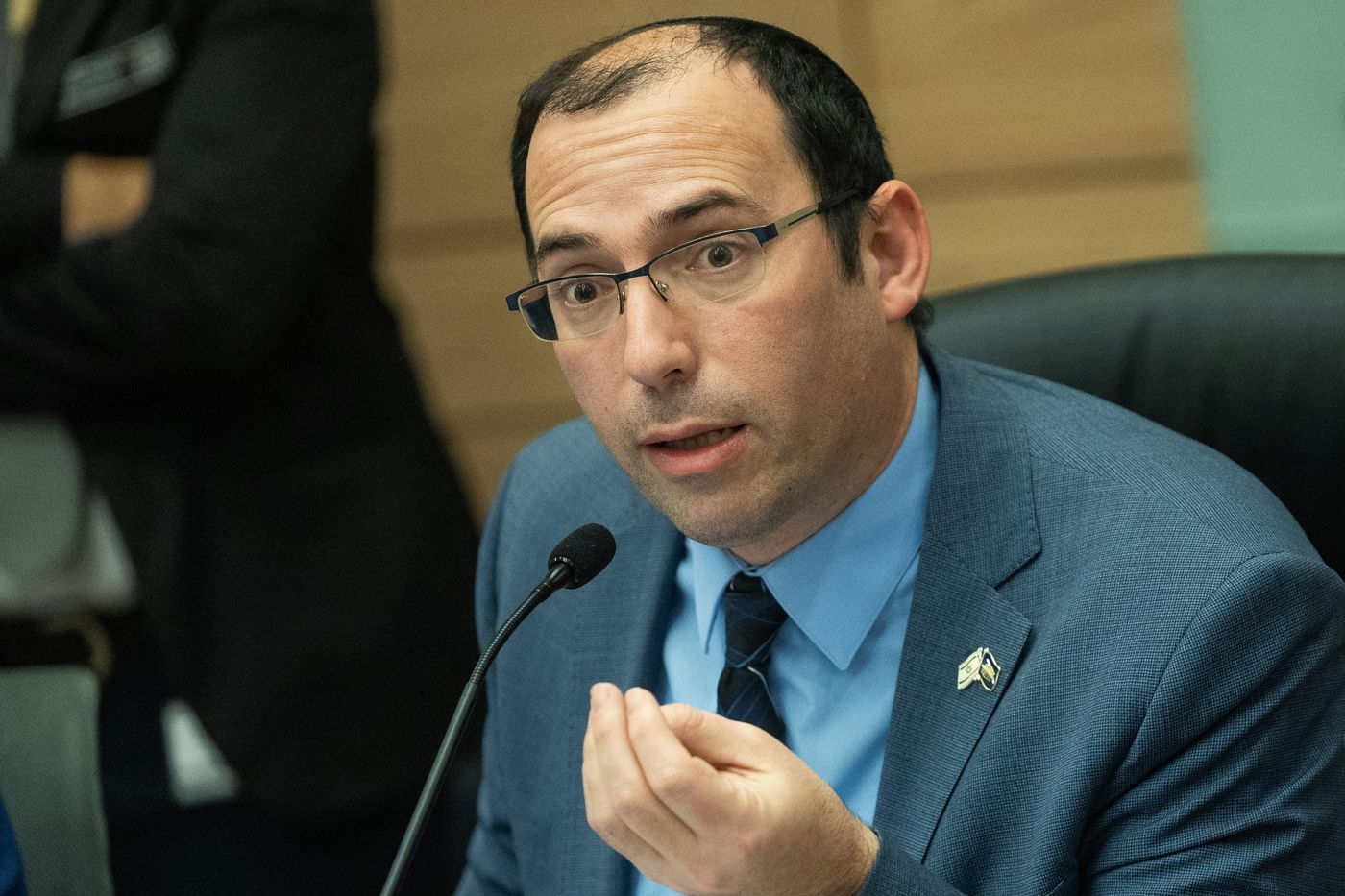 סוגר סבב פגישות: הנשיא נפגש עם שמחה רוטמן
