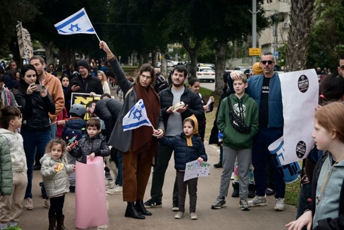 צפו בגלריה: רבבות מפגינים נגד המהפכה המשפטית