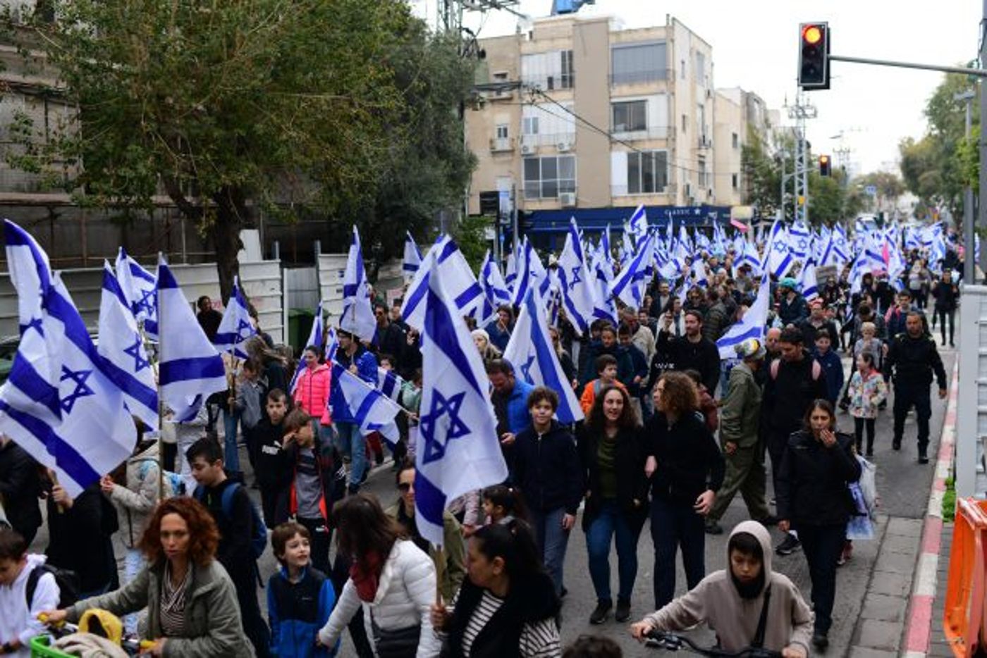 צפו בגלריה: רבבות מפגינים נגד המהפכה המשפטית