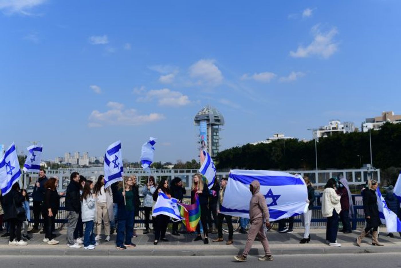 צפו בגלריה: רבבות מפגינים נגד המהפכה המשפטית