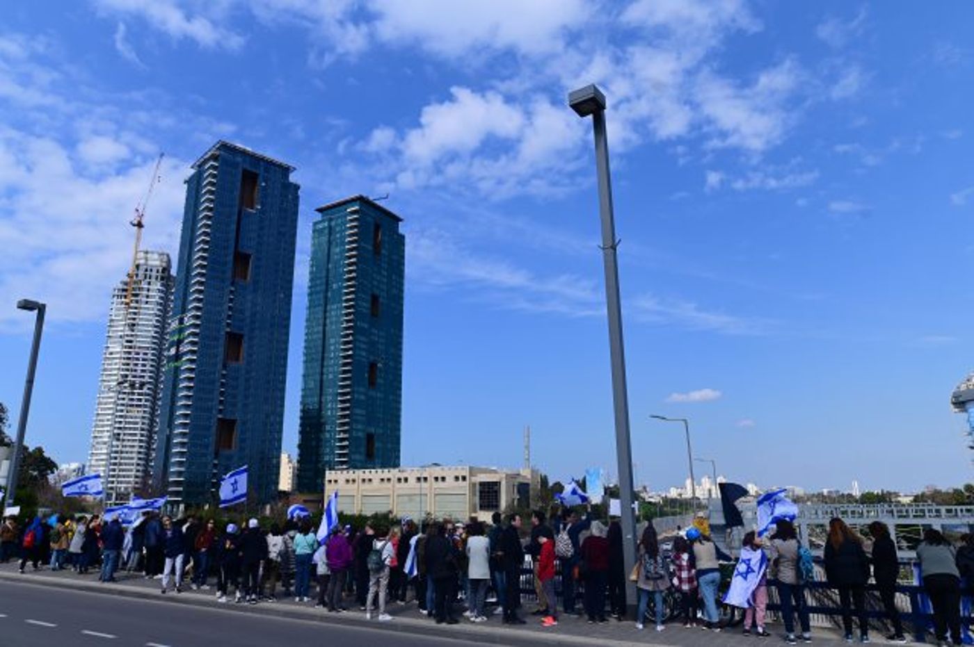 צפו בגלריה: רבבות מפגינים נגד המהפכה המשפטית