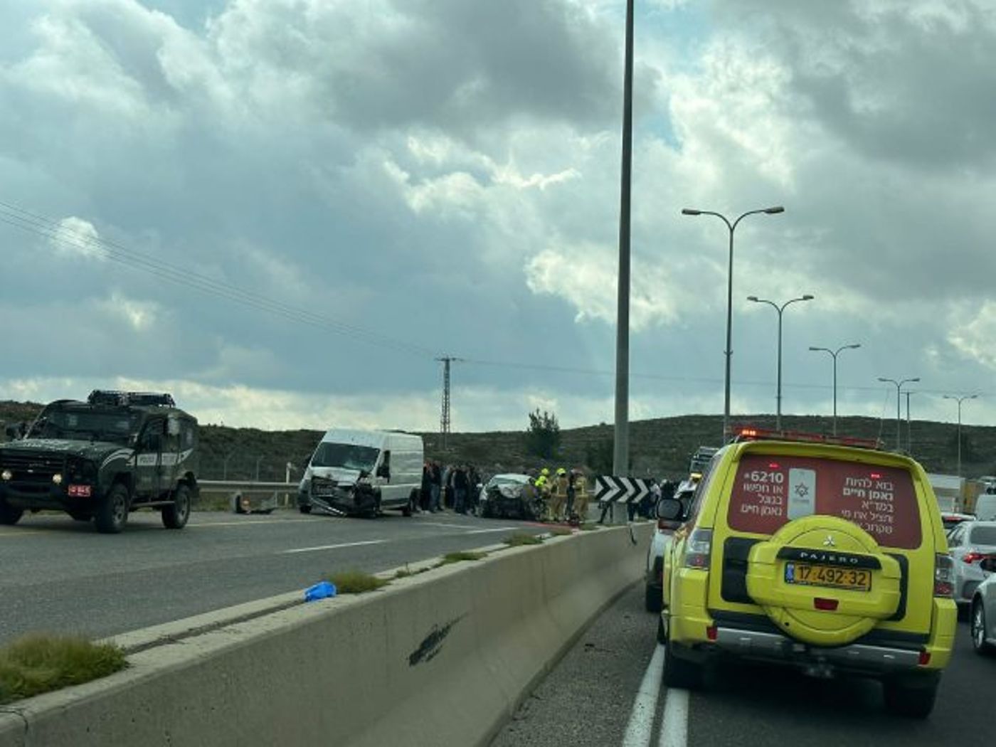 תאונה קטלנית סמוך לבית חורון: הרוג ושלושה פצועים