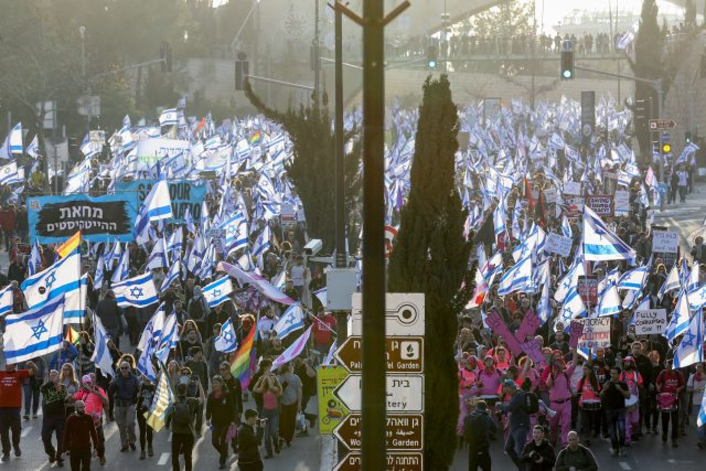 שבוע שני ברציפות: רבבות מוחים מול הכנסת