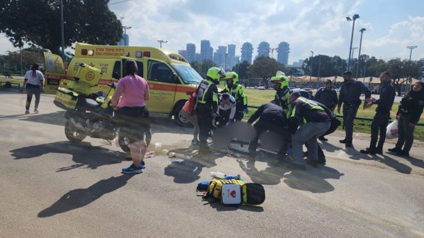 בן 48 התמוטט במרתון תל אביב; ביצעו בו החייאה