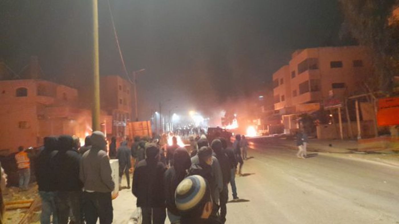 3 פצועים בהפגנה בחווארה; יהודים הציתו רכבים
