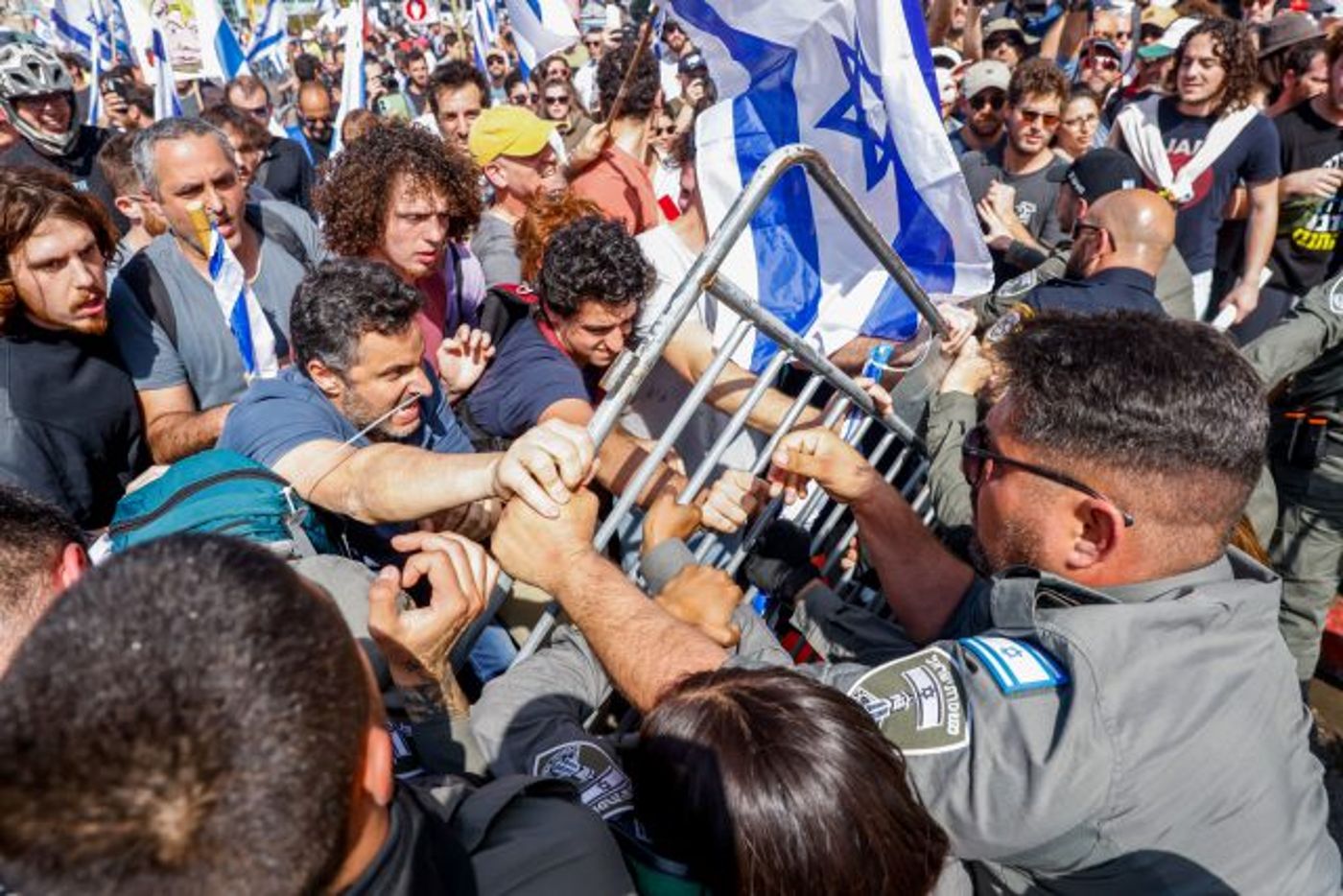 העימותים האלימים היום