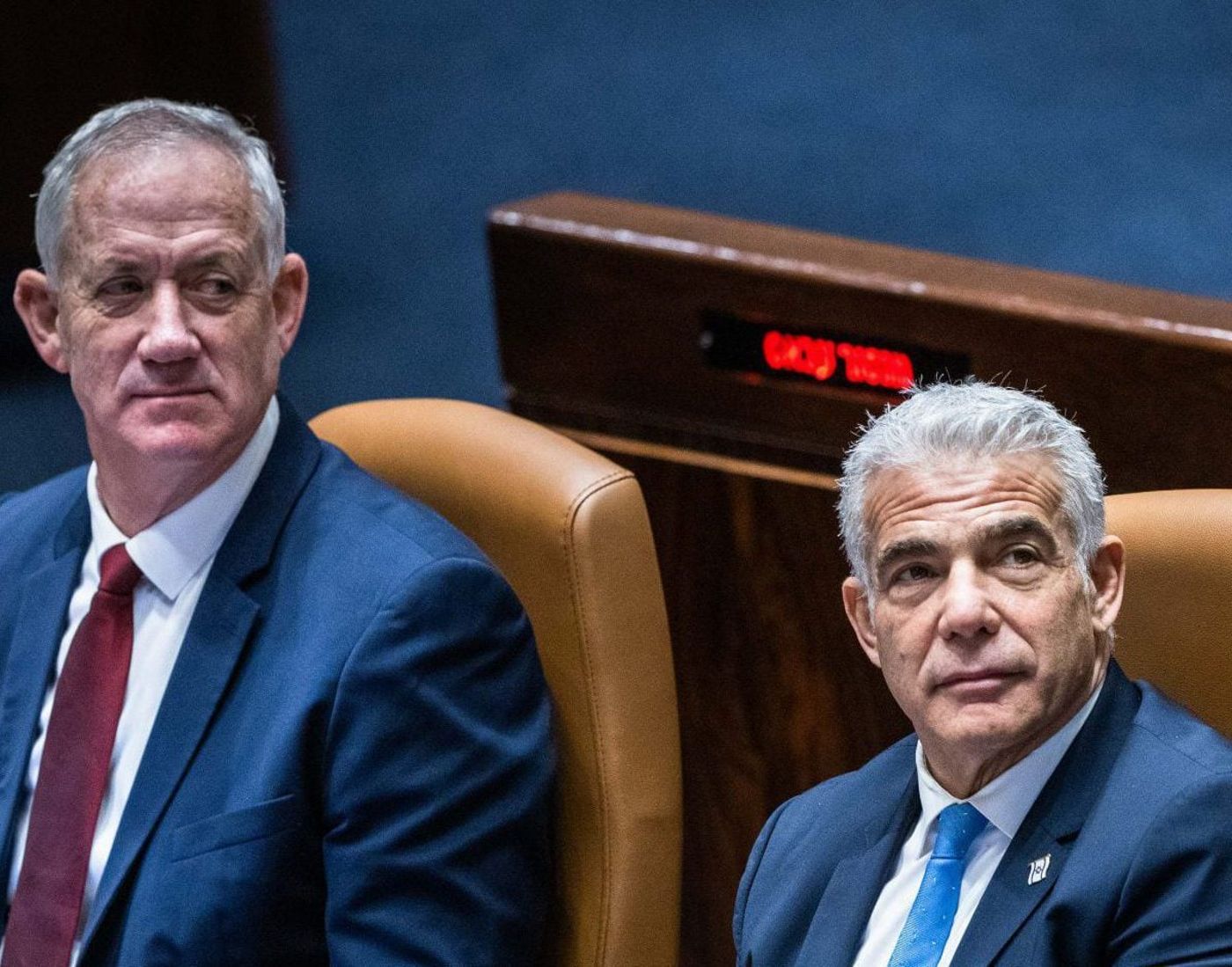 לפיד וגנץ