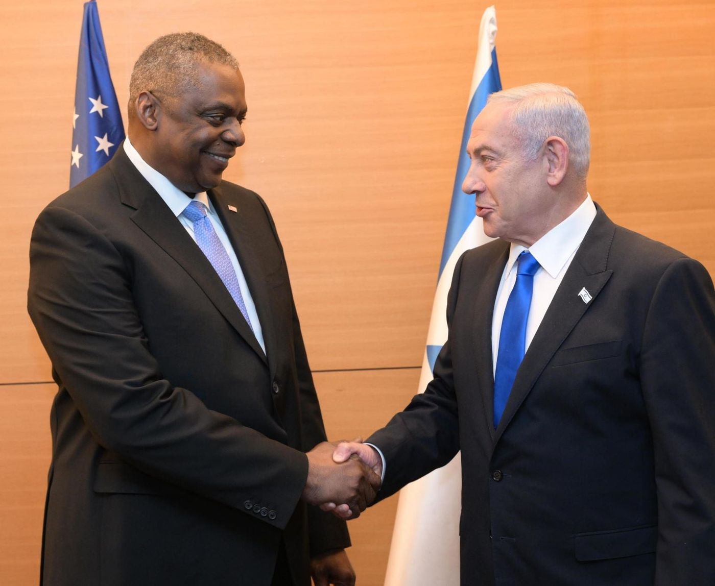 רה"מ נתניהו ושר ההגנה האמריקני אוסטין