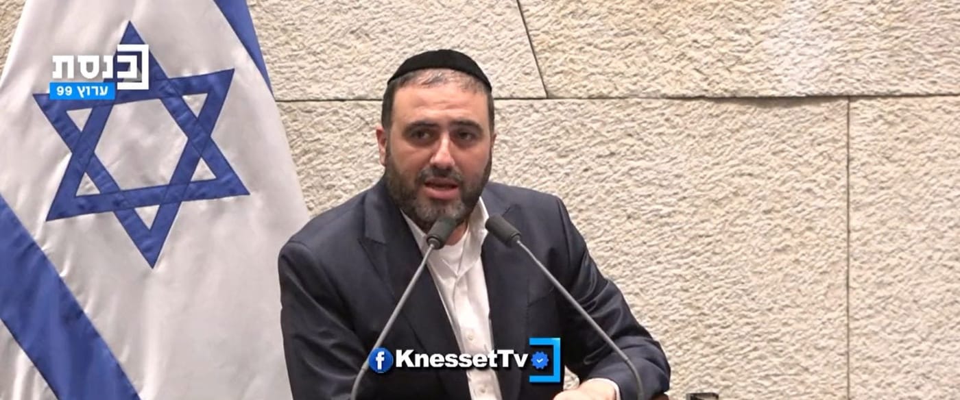ביום השנה: הח"כ הקריא את התפילה של הרבי מליז'נסק