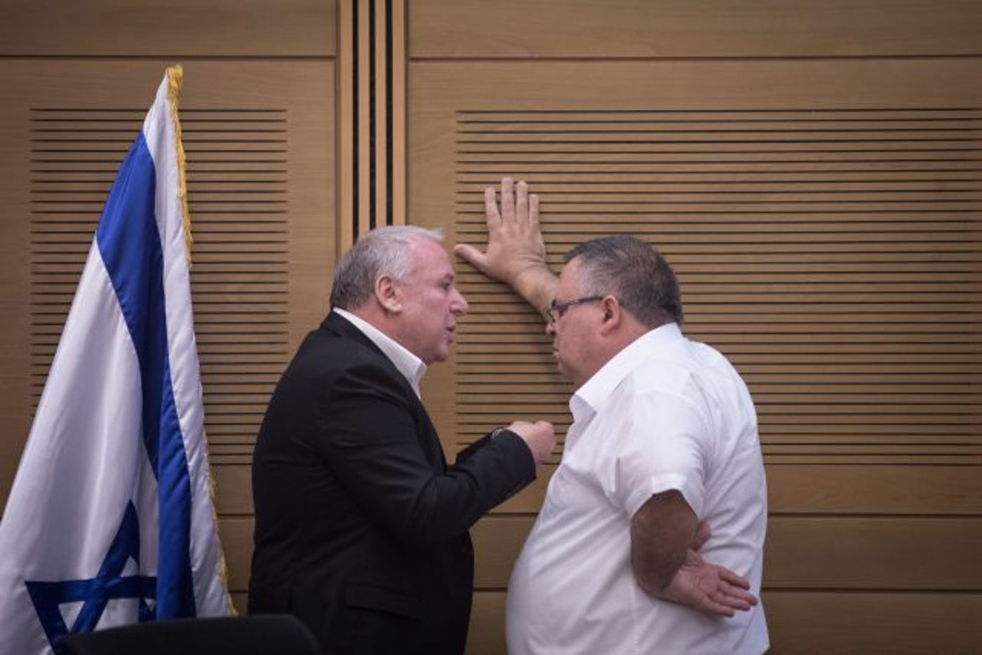 ביטן ואמסלם (צילום ארכיון: הדס פרוש/פלאש 90)