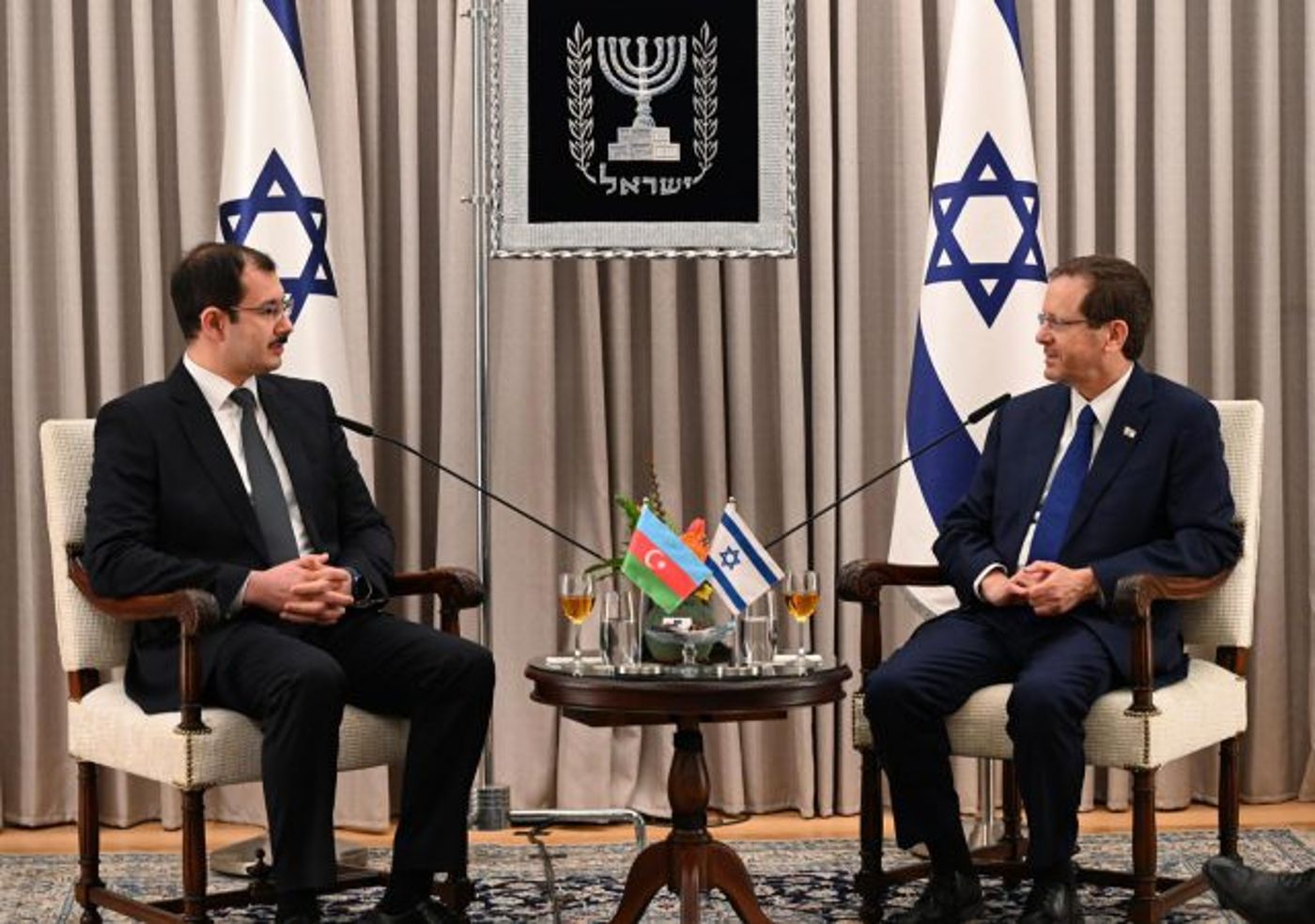 התקבל כתב ההאמנה של שגריר אזרבייג'ן בישראל
