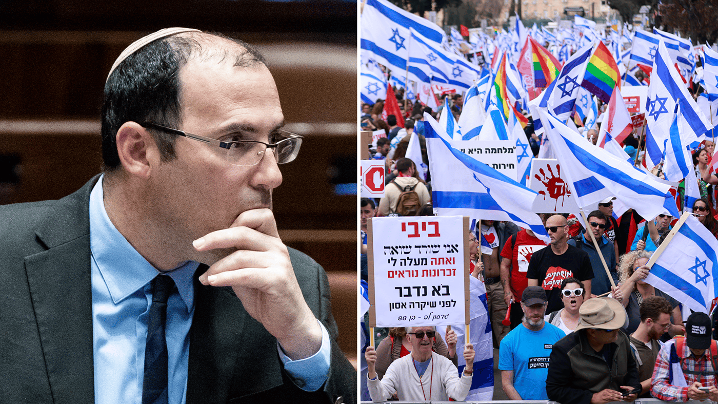 הפנים של רוטמן ויריב לוין אומרות הכל | היום בתמונות