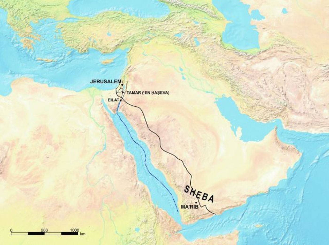 האזור ממנו הגיע הכד (ד"ר דניאל ויינשטאוב)