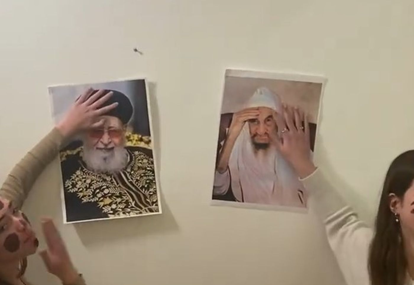 (צילום מסך מתוך הסרטון שהוסר)