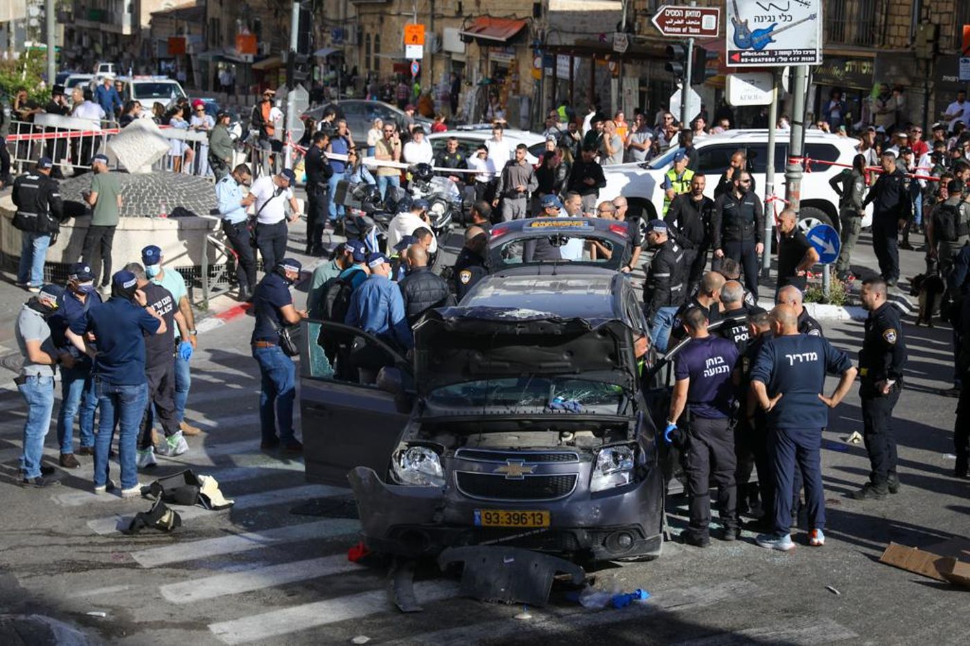 פיגוע דריסה בשוק מחנה יהודה בירושלים