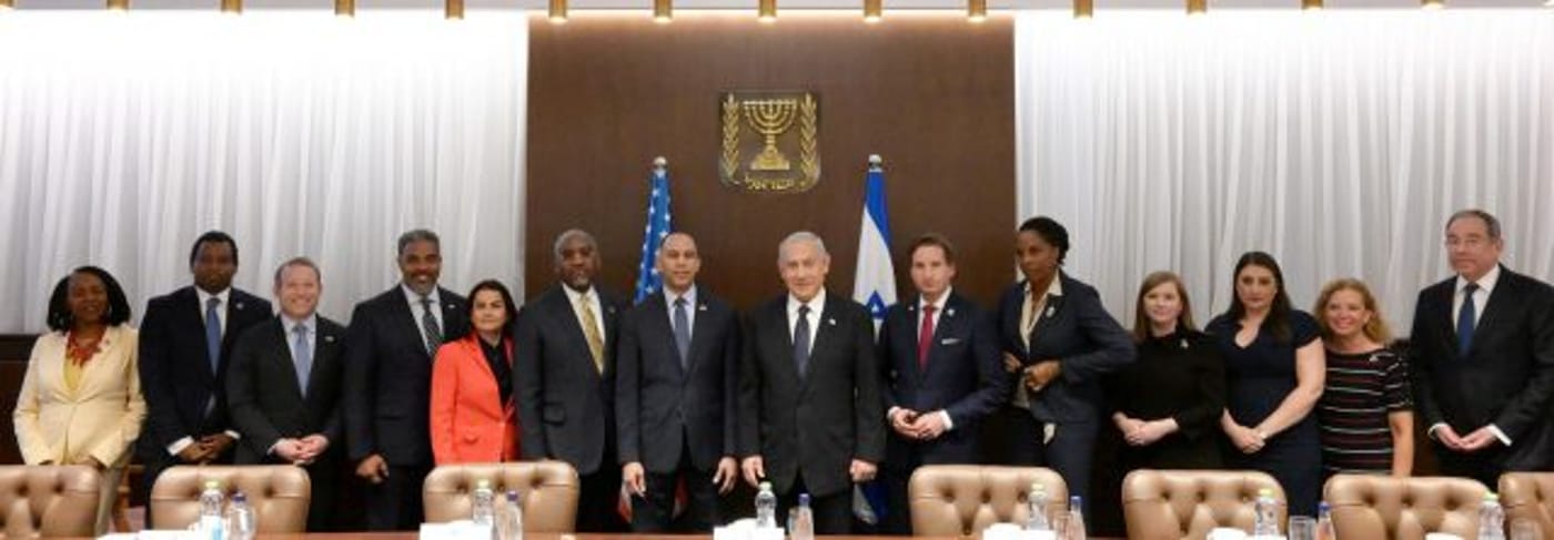 הרחבת מעגל השלום: רה"מ נפגש עם חברי הקונגרס
