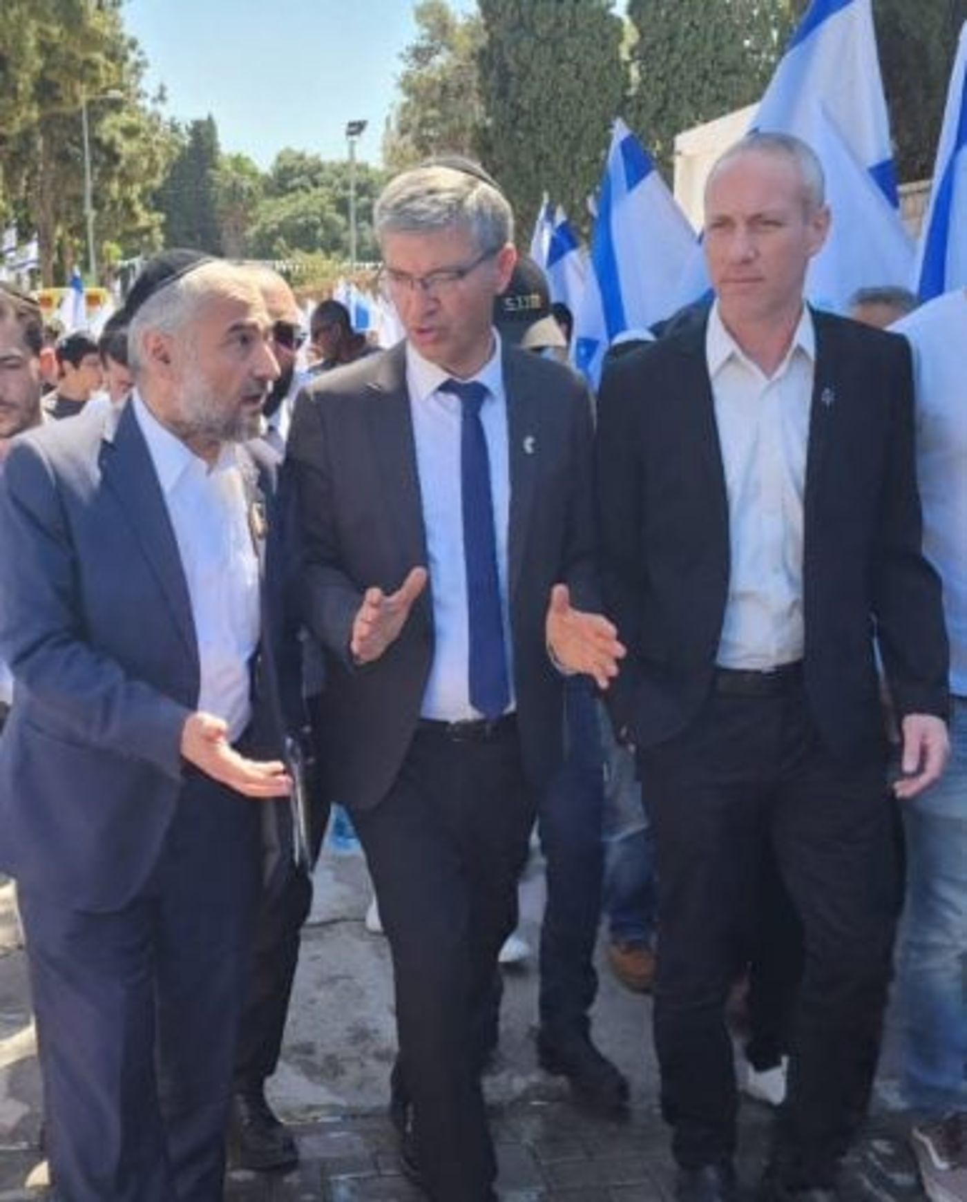 ח"כ טרופר וח"כ אבוטבול עם ראש עיריית רמלה- מיכאל וידאל