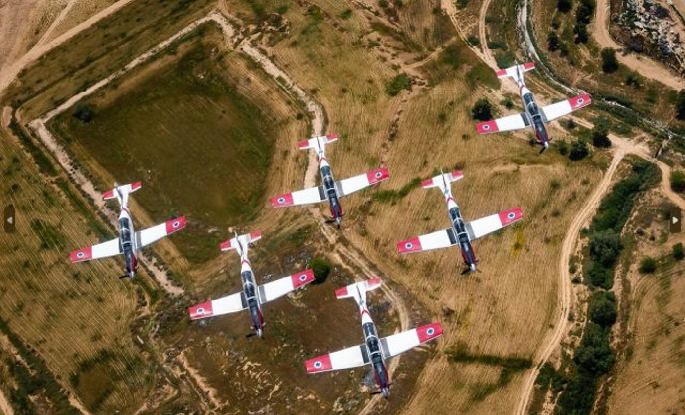 מטס יום העצמאות: צפו בתמונות המרהיבות