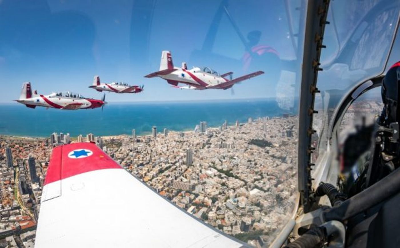 מטס יום העצמאות: צפו בתמונות המרהיבות