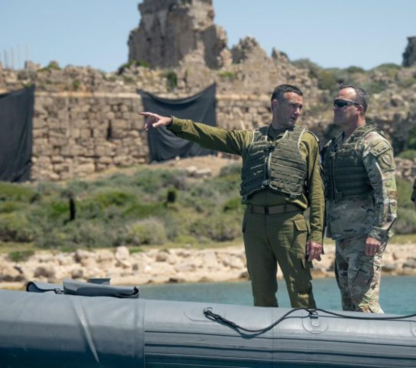 אחרי התרגיל המשותף: מפקד סנטקום ביקר בצה"ל